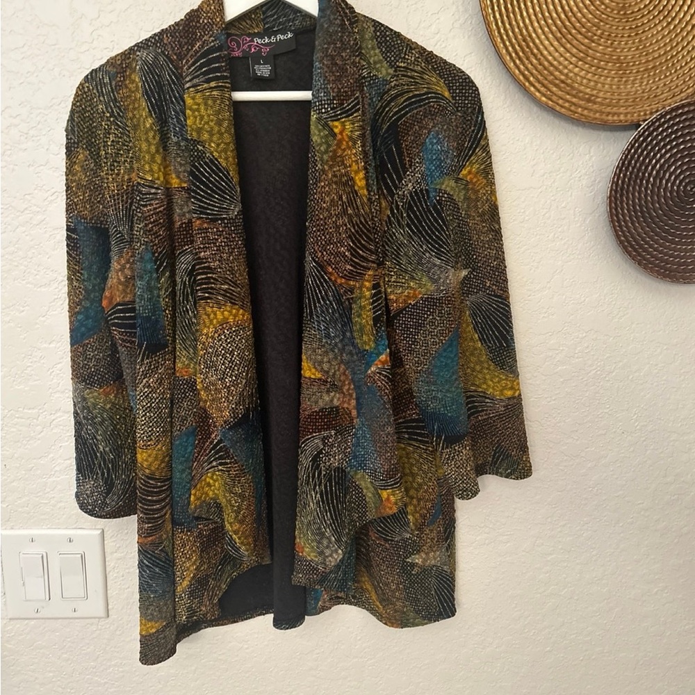 Peck & Peck cardigan size‎ L
